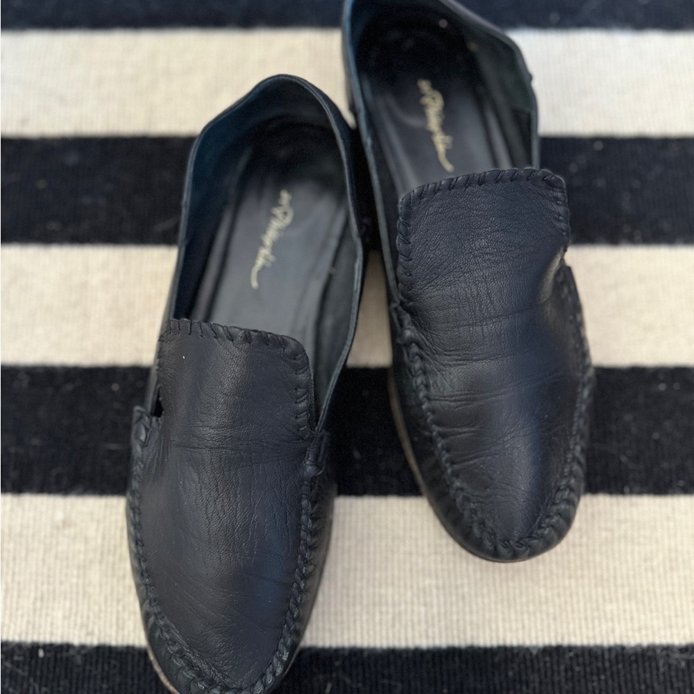 3.1 Phillip Lim genuine Black Leather Loafers